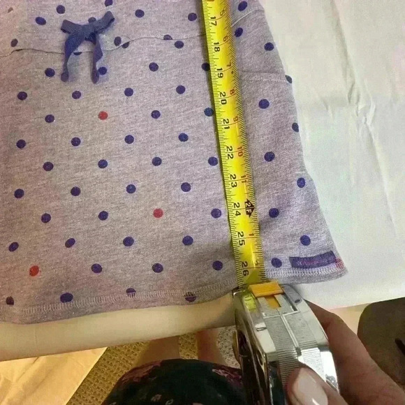 American Girl | Sparkle Purple Polka dot "Recess Ready" Tunic Dress | Size 10 - Picture 11 of 11